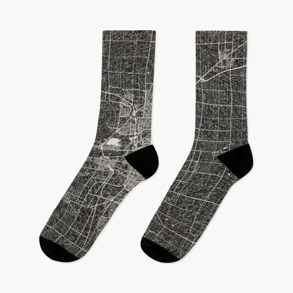 Item preview, Lincoln map Nebraska Ink lines designed and sold by InkMaps.