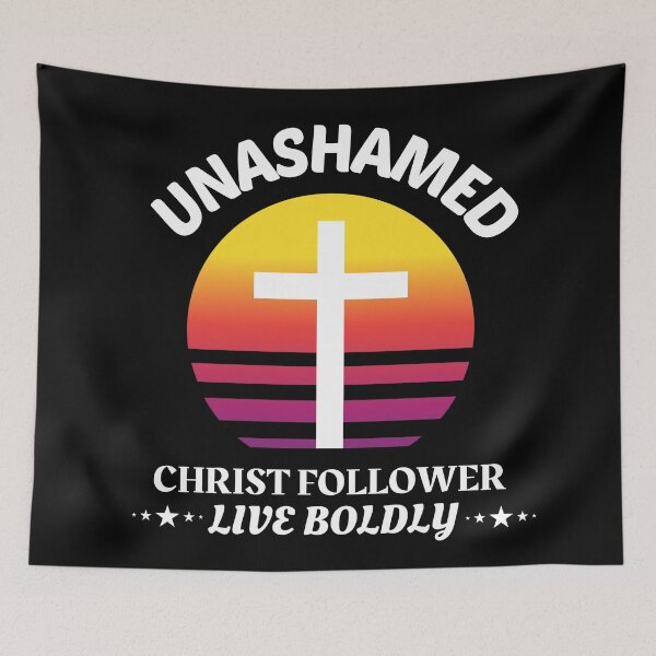 Item preview, Unashamed Christ Follower - Live Boldly designed and sold by Prayingwarrior.