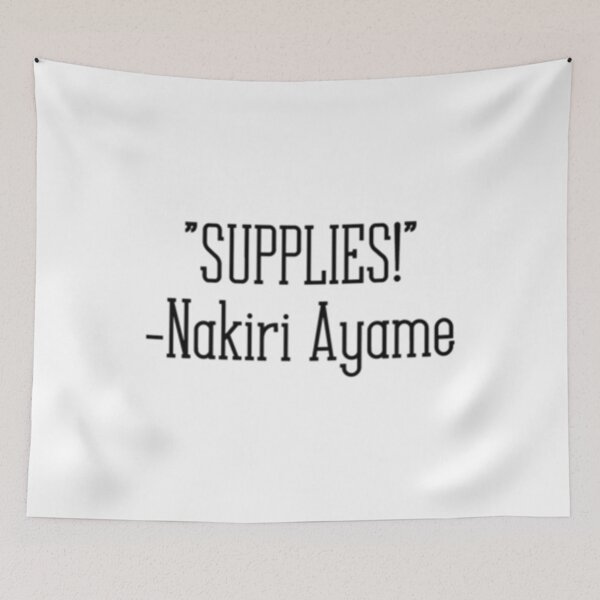 Item preview, Hololive Quotes Without Context - Nakiri Ayame designed and sold by JaxCardilany.