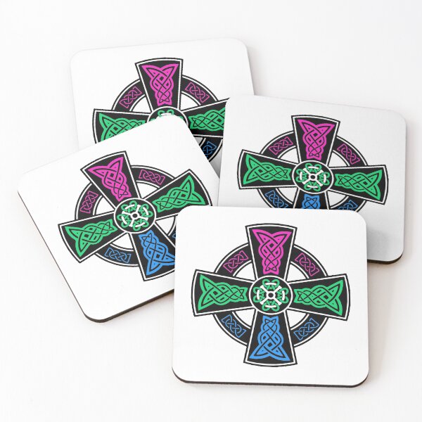 Item preview, Celtic Cross - Polysexual Pride designed and sold by hereticbassist.