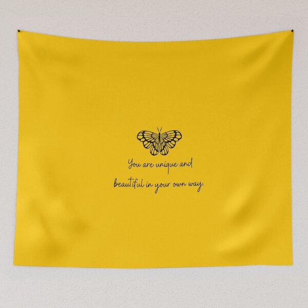 Item preview, You are unique and beautiful in your own way designed and sold by Molly-Vo.