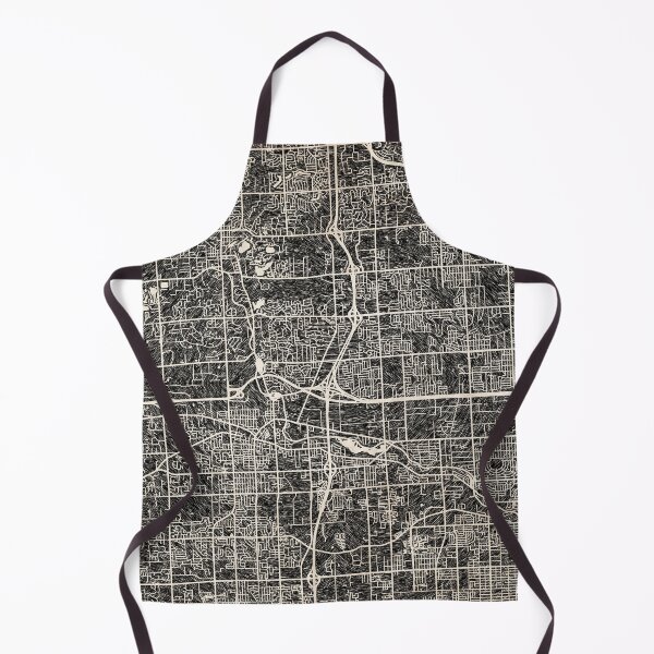 Item preview, Livonia map Michigan Ink lines designed and sold by InkMaps.