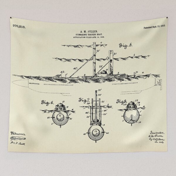 Item preview, Submarine Torpedo Boat 04-1910 designed and sold by paulrommer.