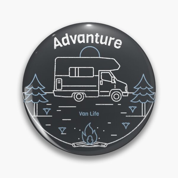 Item preview, Advanture Van Life Tree Forest Campfire designed and sold by Rene-Greff.