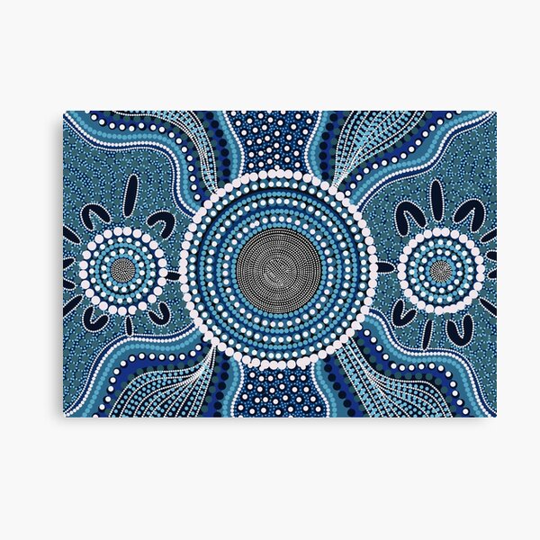 Item preview, Ocean Hunt - Aboriginal Artwork designed and sold by AshleighAnneArt.