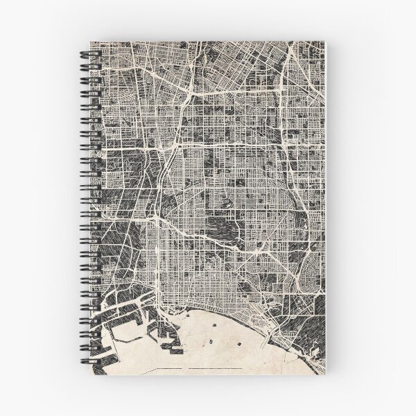 Item preview, Long Beach map California Ink lines designed and sold by InkMaps.