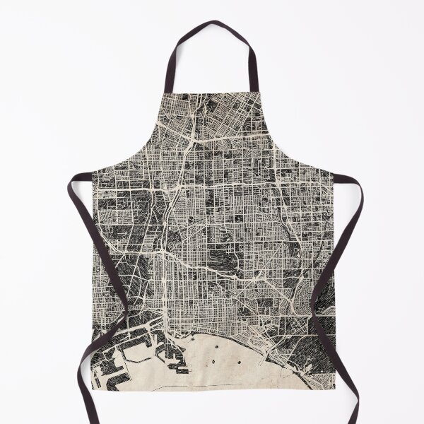Item preview, Long Beach map California Ink lines designed and sold by InkMaps.