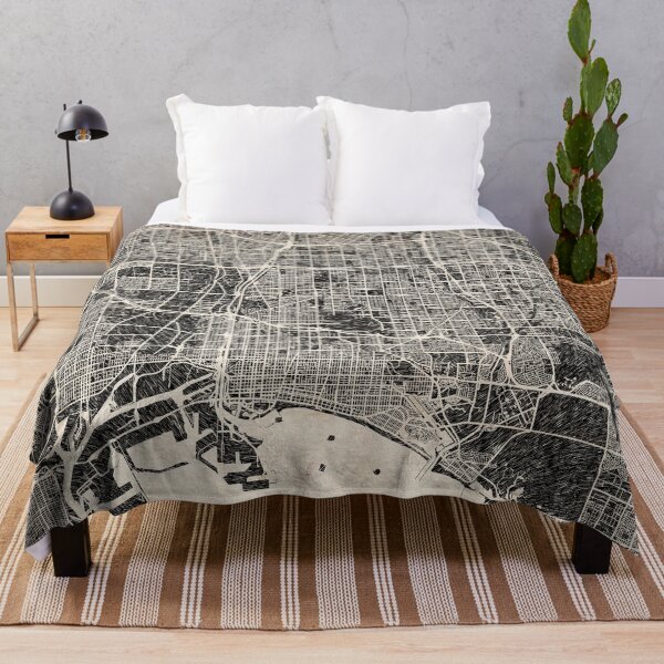 Item preview, Long Beach map California Ink lines designed and sold by InkMaps.