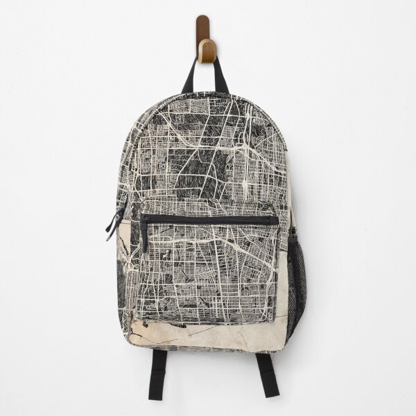 Item preview, Long Beach map California Ink lines 2 designed and sold by InkMaps.