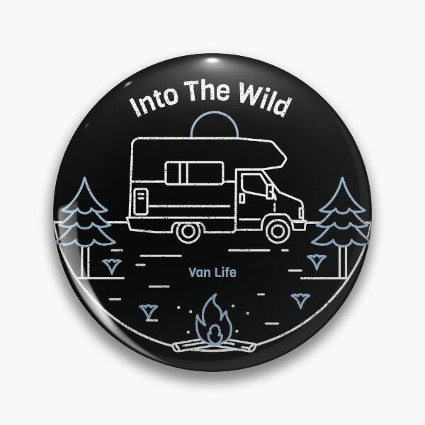 Item preview, Into The Wild Van Life Tree Forest Campfire designed and sold by Rene-Greff.