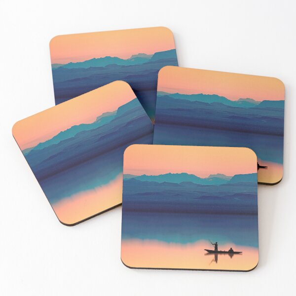 Item preview, Orange Blue Sky & Lake Water designed and sold by AidenChen.