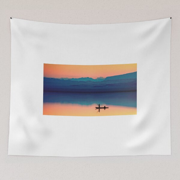 Item preview, Orange Blue Sky & Lake Water designed and sold by AidenChen.