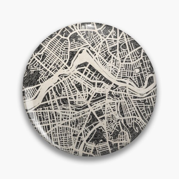 Item preview, Lowell map Massachusetts Ink lines designed and sold by InkMaps.