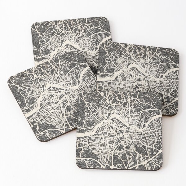 Item preview, Lowell map Massachusetts Ink lines designed and sold by InkMaps.