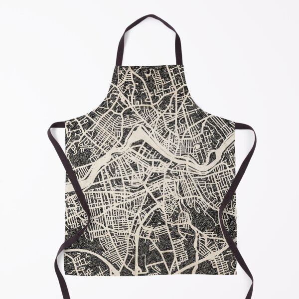 Item preview, Lowell map Massachusetts Ink lines designed and sold by InkMaps.