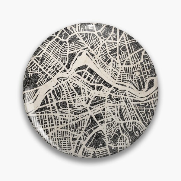 Item preview, Lowell map Massachusetts Ink lines 2 designed and sold by InkMaps.