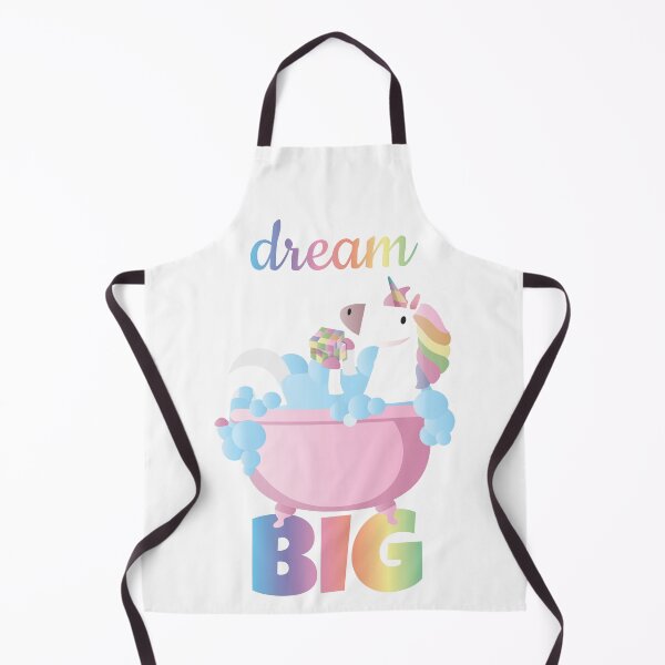 Item preview, Dream big - white and rainbow unicorn designed and sold by FunnyChameleon.