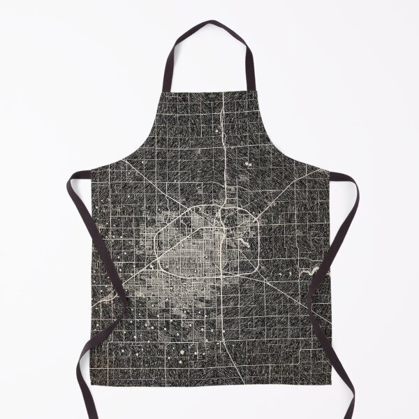 Item preview, Lubbock map Texas Ink lines 2 designed and sold by InkMaps.