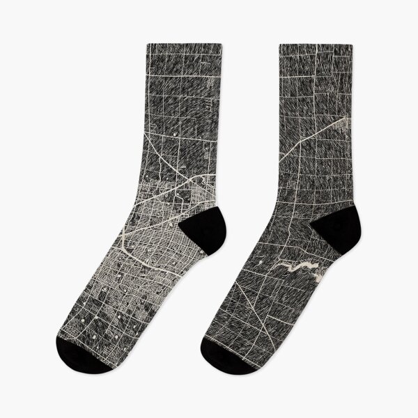 Item preview, Lubbock map Texas Ink lines 2 designed and sold by InkMaps.