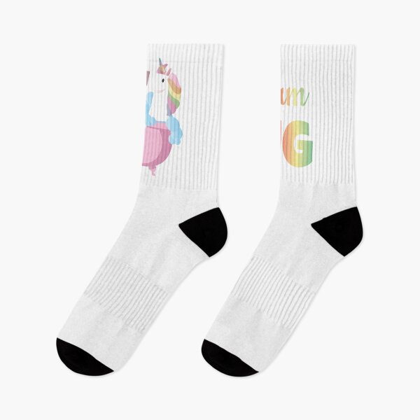 Item preview, Dream big - white and rainbow unicorn designed and sold by FunnyChameleon.