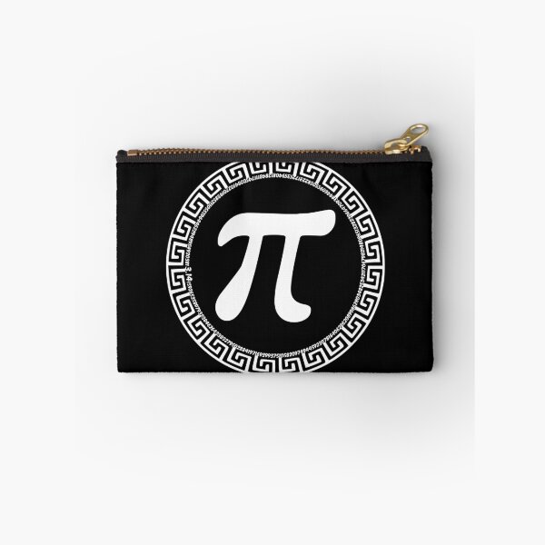 Item preview, Mathematical Symbol Greek Letter 'pi' (3.14) within a Meander Pattern designed and sold by Happy Puppy Print On Demand.