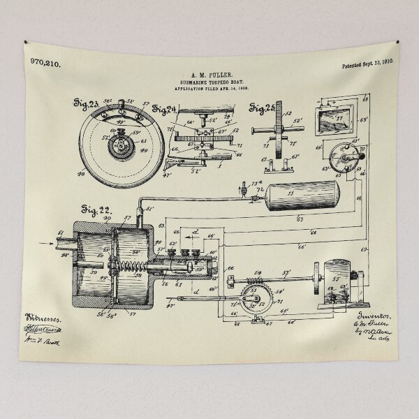 Item preview, Submarine Torpedo Boat 08-1910 designed and sold by paulrommer.