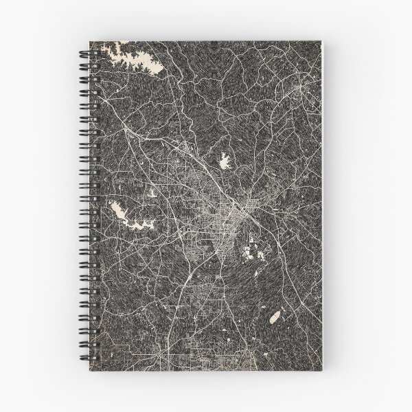 Item preview, Macon map Georgia Ink lines 2 designed and sold by InkMaps.