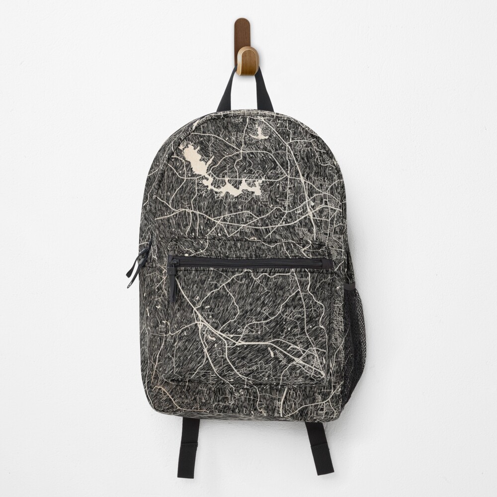 Vista previa del artículo con la obra «Mochila», diseñado y vendido por InkMaps.