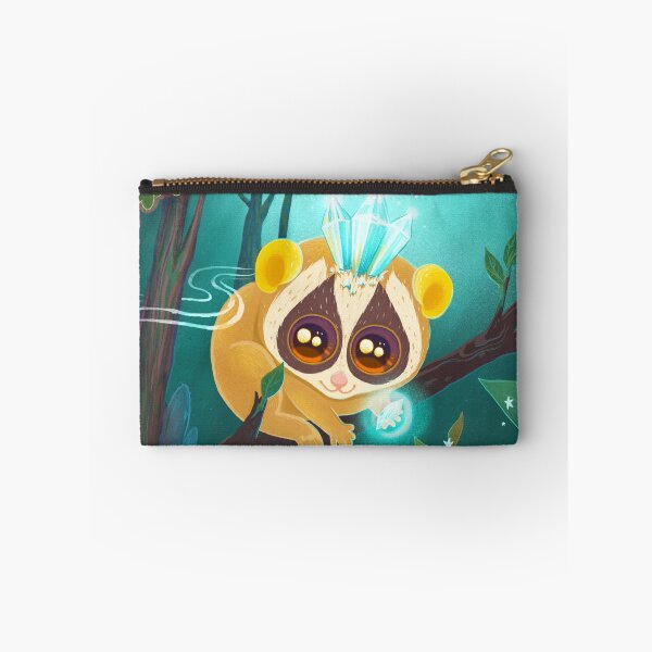 Item preview, Magic lemur lori in the mysterious forest designed and sold by YULIYA VASILYEVA.