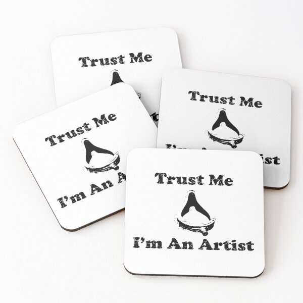 Item preview, Trust Me I'm An Artist designed and sold by toolongdidntdraw.