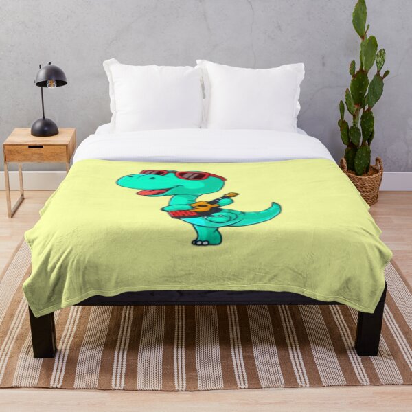 Item preview, Dinosaurio genial tocando el ukelele designed and sold by Pet Bagel.