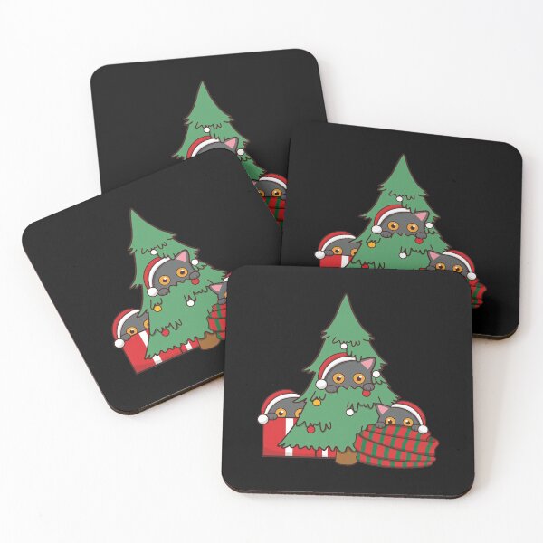 Item preview, Three Christmas Cats designed and sold by Luan Huynh.