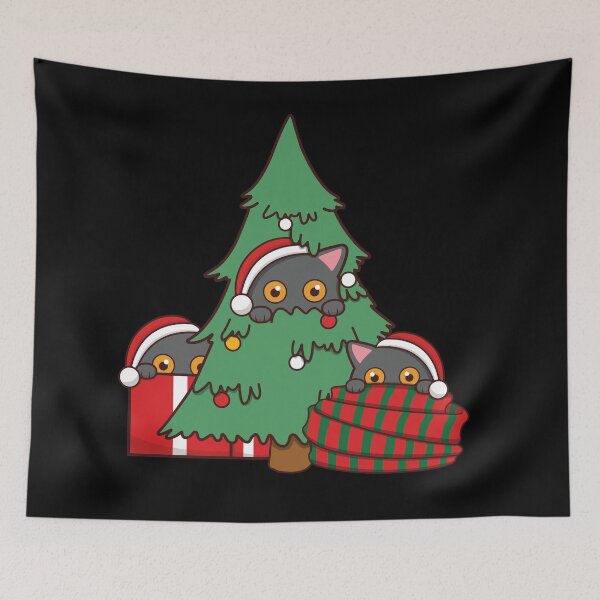 Item preview, Three Christmas Cats designed and sold by Luan Huynh.