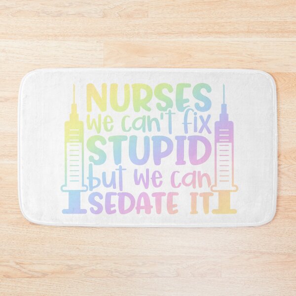 Item preview, Funny nurse sedate quote - funny/inspirational nurse gift designed and sold by PickaSticka.