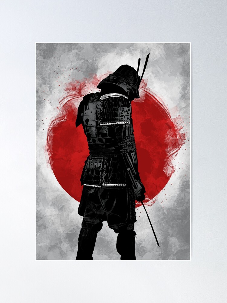 Samurai I de Nikita Abakumov en poster, tableau sur toile et plus