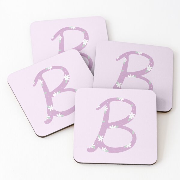 Item preview, Flowers letter B | Purple Violet Letter cute flowers graphic | Flora letter designed and sold by Manoondaly.