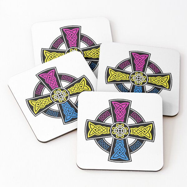Item preview, Celtic Cross - Pansexual Pride designed and sold by hereticbassist.