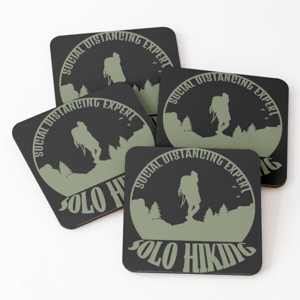 Item preview, Funny thru hiking design, solo hiking social distancing expert designed and sold by NobelFashion.