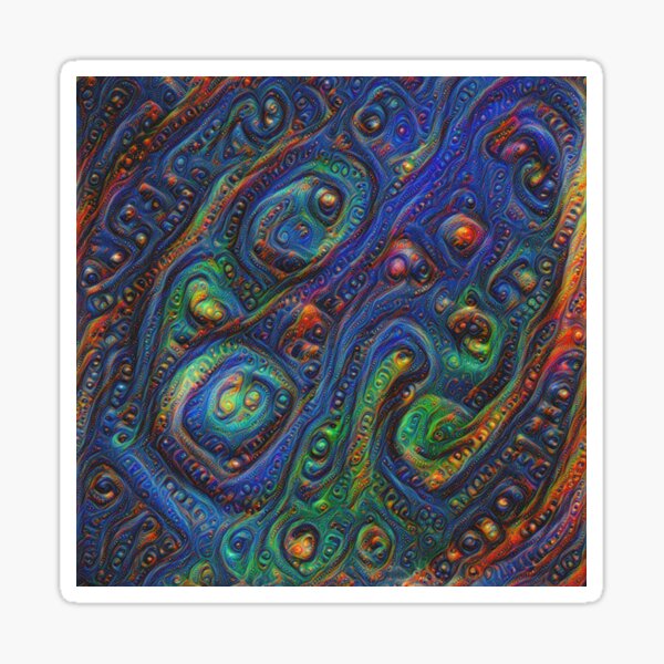 Summer night #DeepDream A Sticker