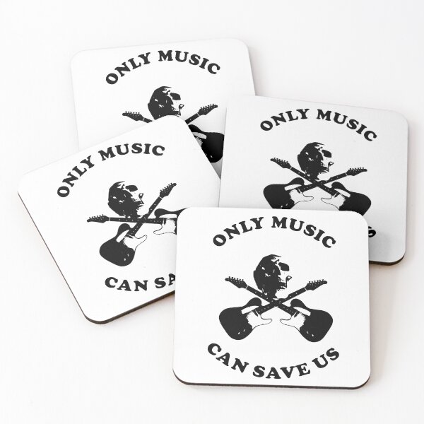 Item preview, Only Music Can Save Us designed and sold by toolongdidntdraw.