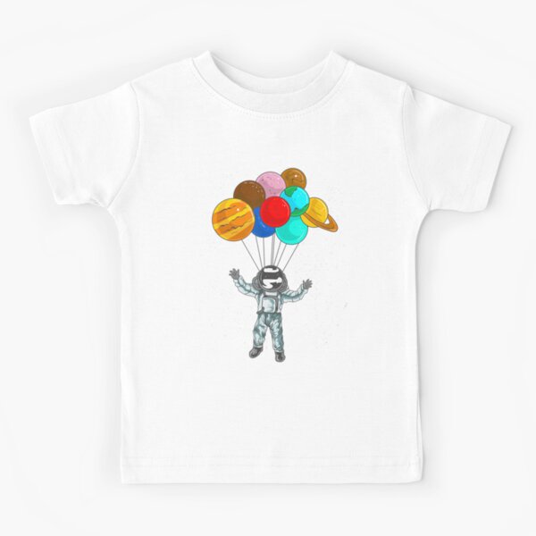  Kids Funny Space Astronaut Birthday Boy 2 Planet T