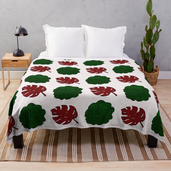 Item preview, Dark Green Roses & Dark Red Leaves Flower Pattern designed and sold by rainestore.