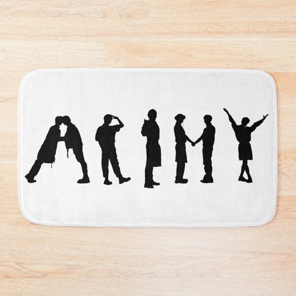 Item preview, Butter ARMY silhouette, Butter illustration stickers  designed and sold by NoonaStudio.
