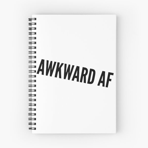 Item preview, awkward af designed and sold by Katelynn Sortino.