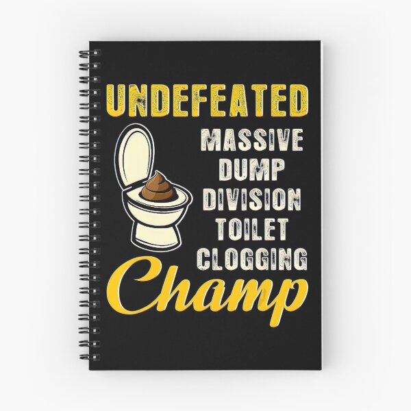 Item preview, Undefeated Massive Dump Division Toilet Clogging Champ Gift_7 designed and sold by BegayStore.