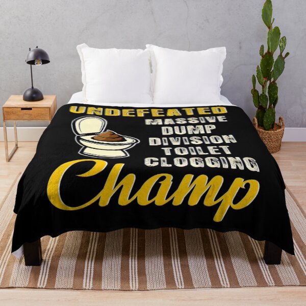 Item preview, Undefeated Massive Dump Division Toilet Clogging Champ Gift_7 designed and sold by BegayStore.