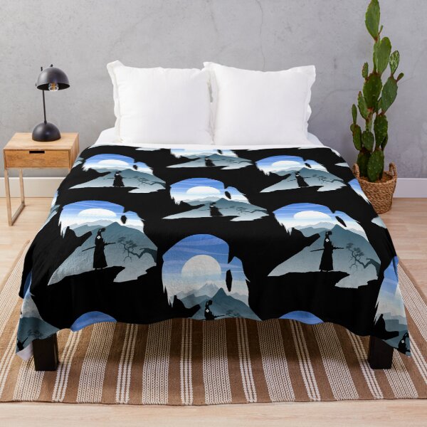 Item preview, Samurai and moon    designed and sold by PitkaNile.