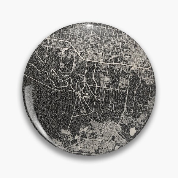 Item preview, McAllen map Texas Ink lines 2 designed and sold by InkMaps.