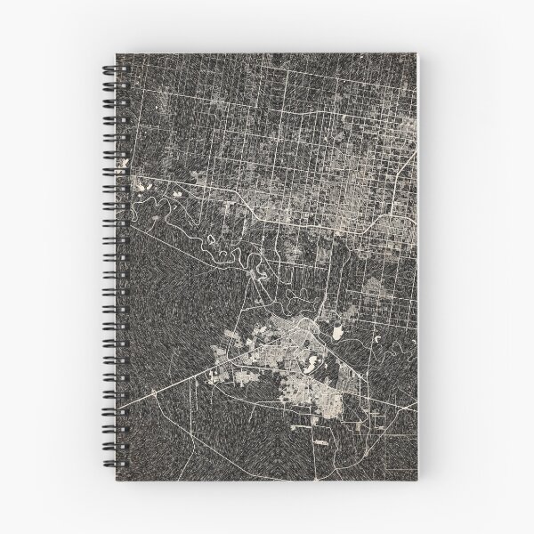 Item preview, McAllen map Texas Ink lines 2 designed and sold by InkMaps.