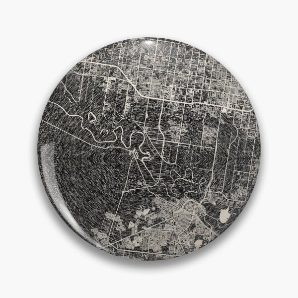 Item preview, McAllen map Texas Ink lines designed and sold by InkMaps.